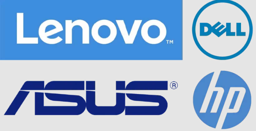 alquiler de computadores en las mejores marcas como lenovo, dell y asus