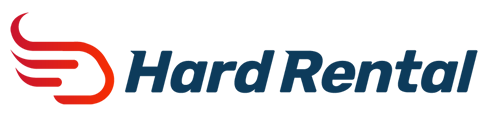 Logotipo de Hardrental empresa de alquiler de computadores en bogota